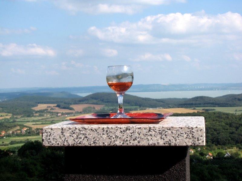 Borospince Vendeghaz Villa Pécsely Buitenkant foto